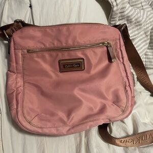 Calvin Klein Blush Pink Crossbody Bag
